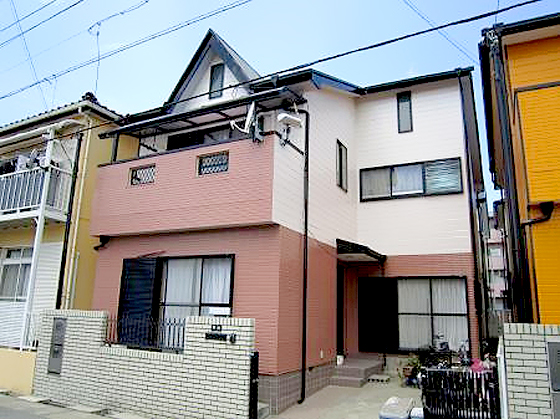 外壁塗装　愛知県 名古屋市　 屋根塗装リフォーム　リホーム　外装リフォーム
